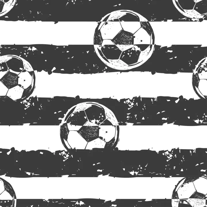 Tapeta Piłka Nożna – Abstrakcja Geometryczna i Energia Sportu – produkt