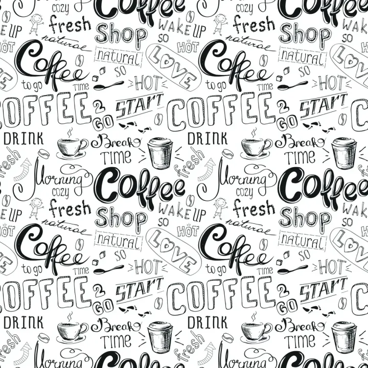 Tapeta I Love Coffee – Kawowy Motyw do Twojego Wnętrza – produkt