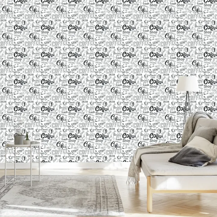 Tapeta I Love Coffee – Kawowy Motyw do Twojego Wnętrza