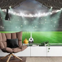Fototapeta Piłka Nożna – Stadion Pełen Emocji Sportowych