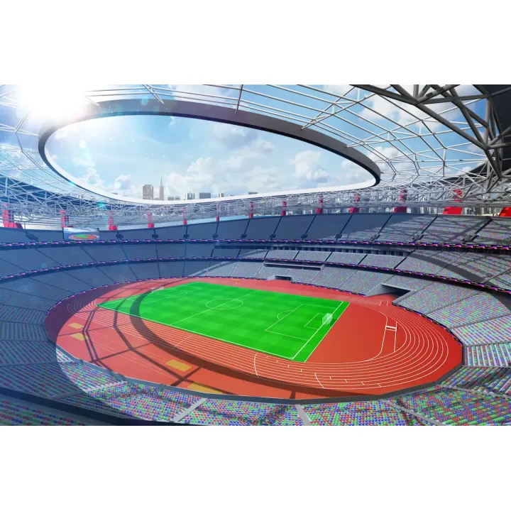 Fototapeta Stadion Piłka Nożna – Boisko i Trybuny Pełne Emocji – produkt