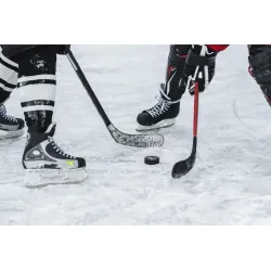 Fototapeta Mecz Hokeja – Sportowa Energia na Lodowisku