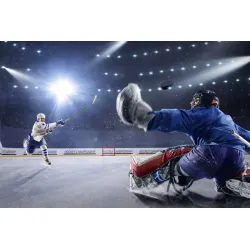 Fototapeta Hokej – Dynamika Gry na Lodowisku