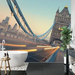 Fototapeta Londyn – Tower Bridge o Zachodzie Słońca