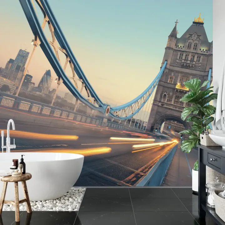 Fototapeta Londyn – Tower Bridge o Zachodzie Słońca