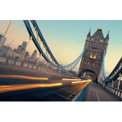 Fototapeta Londyn – Tower Bridge o Zachodzie Słońca