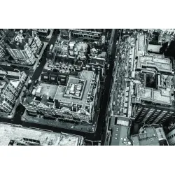 Fototapeta Londyn Czarno-Biała – Panorama Zabytkowej Architektury