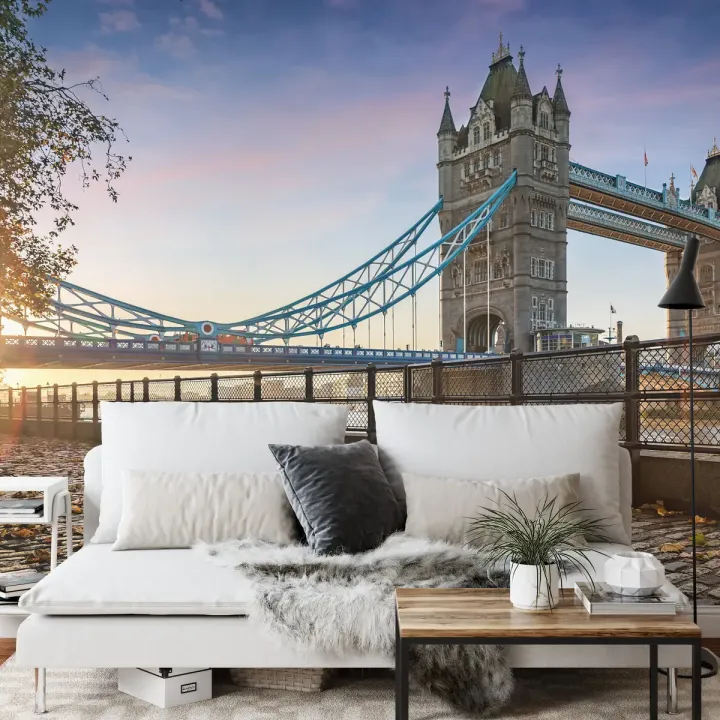 Fototapeta Londyn – Tower Bridge nad Tamizą