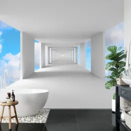 Fototapeta 3D Tunel – Iluzja Przestrzeni i Głębi