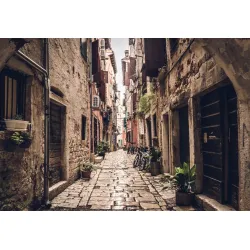 Fototapeta Uliczka Przejście – Architektura Miejska i Europejskie Stare Miasto