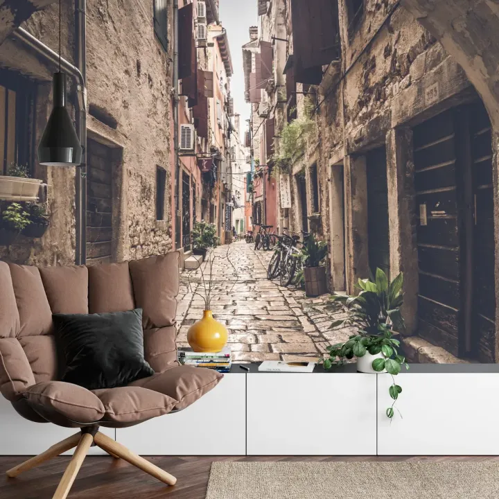 Fototapeta Uliczka Przejście – Architektura Miejska i Europejskie Stare Miasto