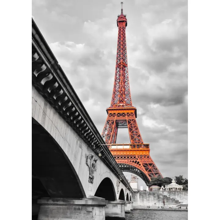 Plakat Wieża Eiffla – Ikona Paryża i Architektura Francji