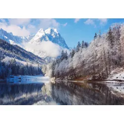 Fototapeta Góry Zima – Śnieżna Panorama Górskiego Krajobrazu
