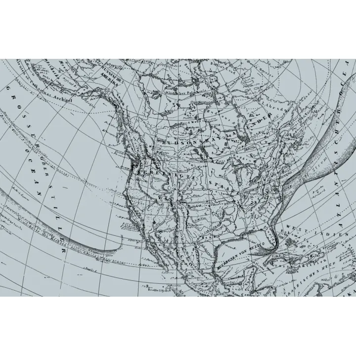 Fototapeta Stara Mapa – Kartografia i Odkrycia Geograficzne – produkt