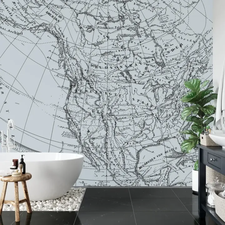 Fototapeta Stara Mapa – Kartografia i Odkrycia Geograficzne