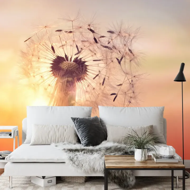 Fototapeta Optyczna Dmuchawiec – Letnia Łąka Pełna Słońca