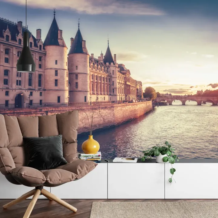Fototapeta Widok Na Paryż – Skyline nad Sekwaną
