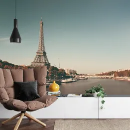 Fototapeta Paryż Wieża Eiffla – Panorama Sekwany i Architektura Miasta