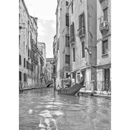 Plakat Gondole w Wenecji – Architektura Wenecka i Kanał Wodny