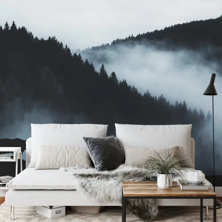 Fototapeta Niedźwiedź w Górach – Dzika Przyroda i Leśna Cisza