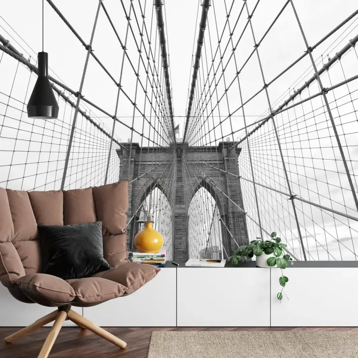 Fototapeta Most Brookliński – Skyline Nowego Jorku i Manhattanu