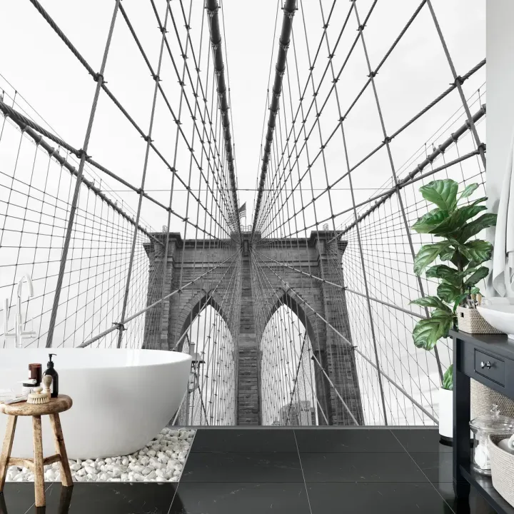 Fototapeta Most Brookliński – Skyline Nowego Jorku i Manhattanu