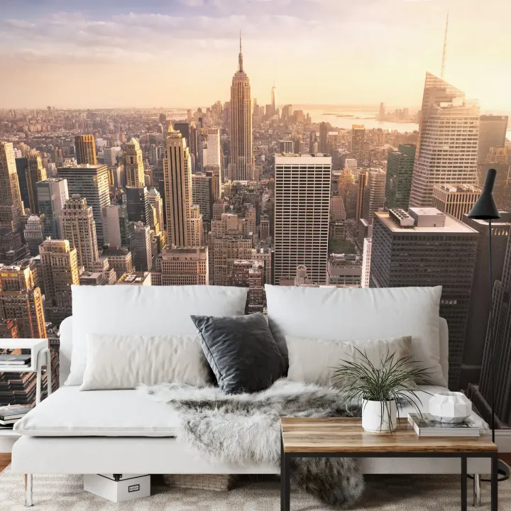 Fototapeta Nowy Jork – Skyline Manhattanu z lotu ptaka