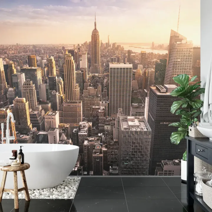 Fototapeta Nowy Jork – Skyline Manhattanu z lotu ptaka