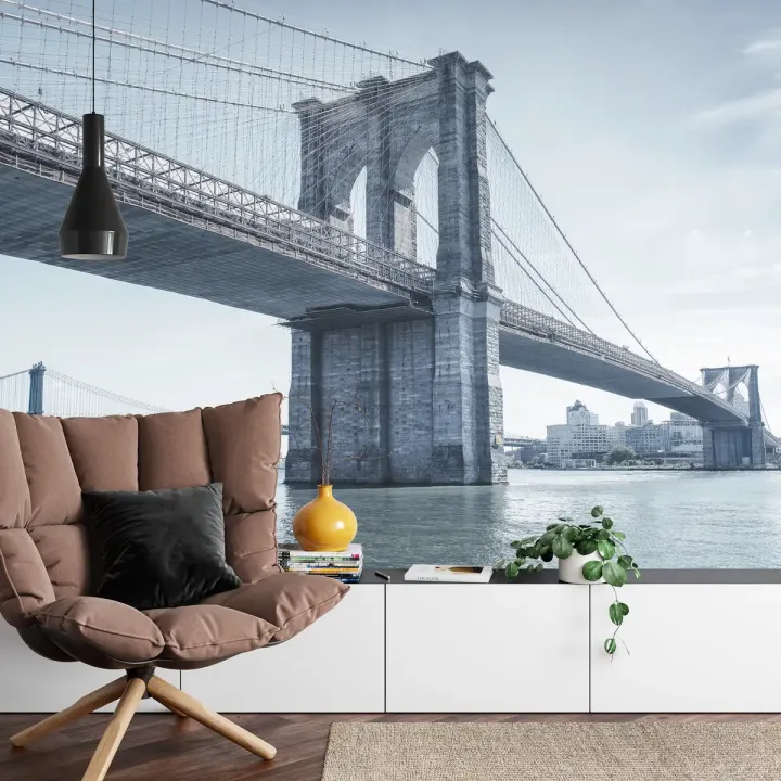 Fototapeta Most Brookliński – Skyline Nowego Jorku i Manhattanu