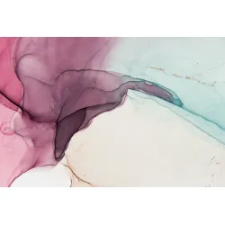 Fototapeta Zawirowania Marmuru – Abstrakcja Fluid Art w Pastelach