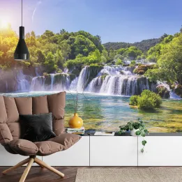 Fototapeta Wodospad Skradinski Buk – Park Narodowy Krka w Chorwacji