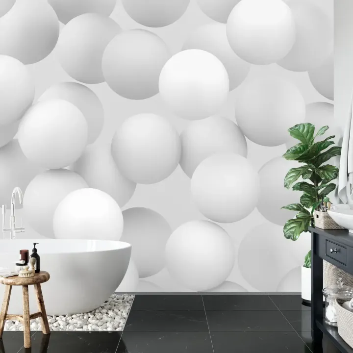 Fototapeta Kule – Abstrakcja Geometryczna w Minimalistycznym Stylu