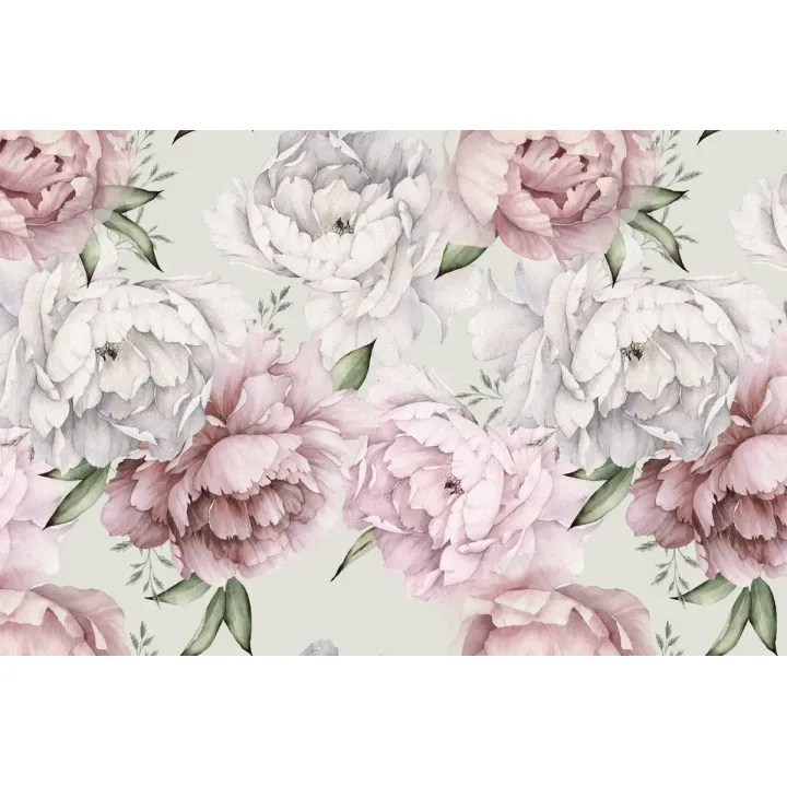 Fototapeta Kwiaty Peonie – Pastelowe Barwy i Wiosenna Delikatność – produkt