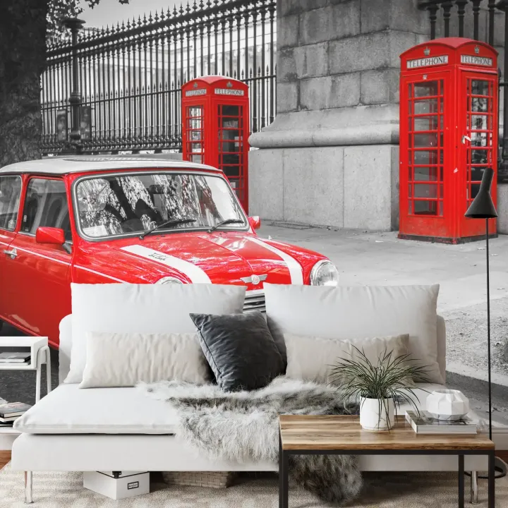 Fototapeta Mini W Londynie – Architektura Brytyjskiej Stolicy