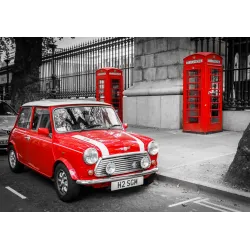 Fototapeta Mini W Londynie – Architektura Brytyjskiej Stolicy
