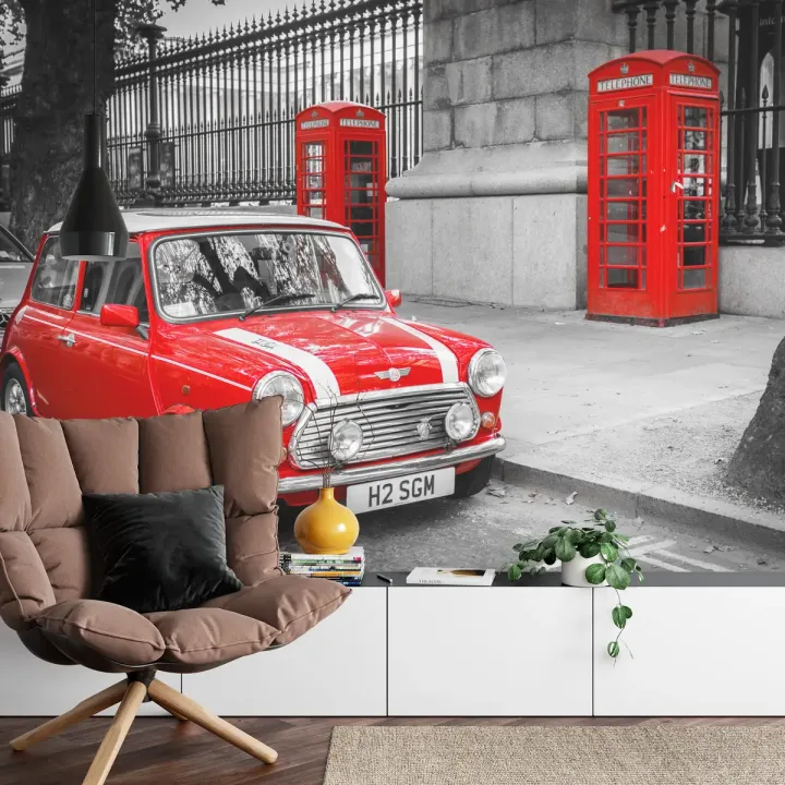 Fototapeta Mini W Londynie – Architektura Brytyjskiej Stolicy