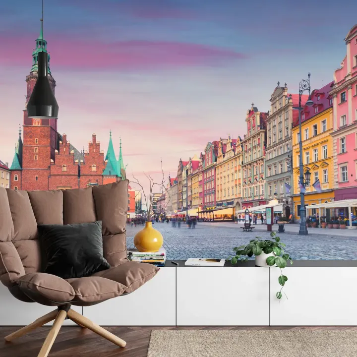 Fototapeta Ratusz we Wrocławiu – Gotycka Architektura Rynku