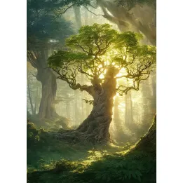 Plakat Las – Leśna Cisza i Spokój Natury
