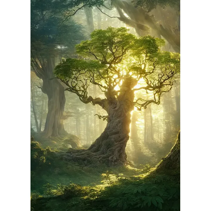 Plakat Las – Leśna Cisza i Spokój Natury