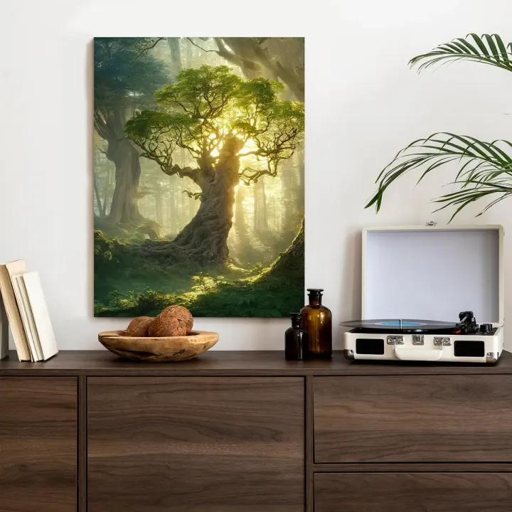 Plakat Las – Leśna Cisza i Spokój Natury
