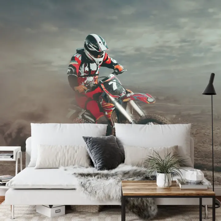 Fototapeta Motocross – Adrenalina na Pustyni w Stylu Off-Road