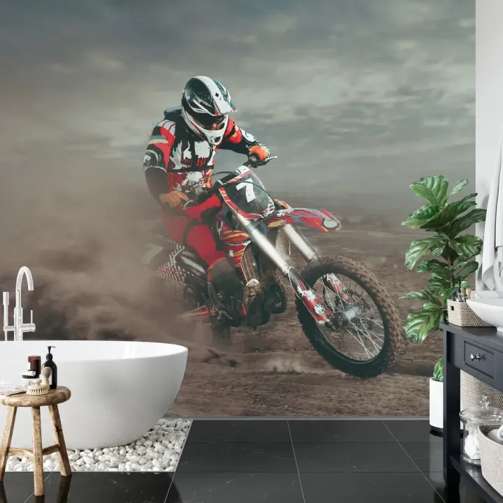 Fototapeta Motocross – Adrenalina na Pustyni w Stylu Off-Road