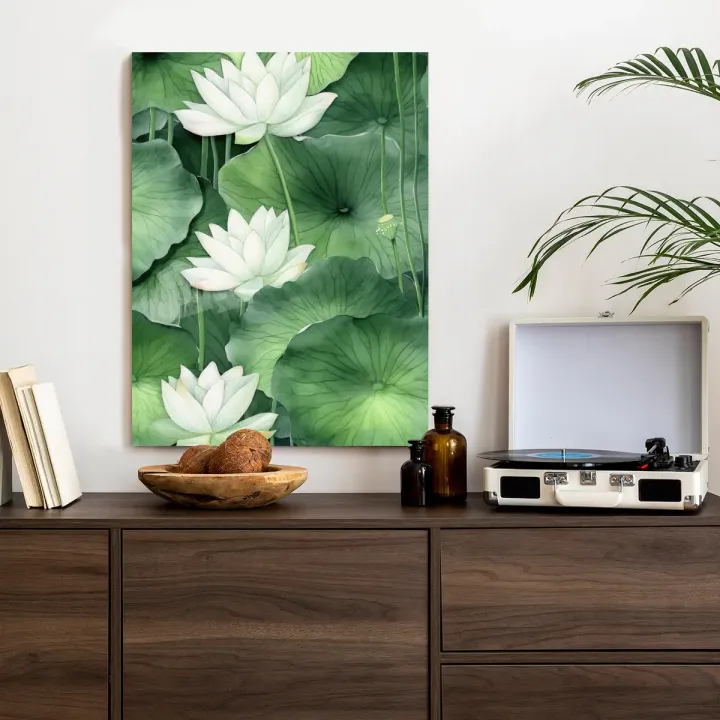 Plakat Kwiat Lotosu – Symbol Harmonii i Spokoju Zen