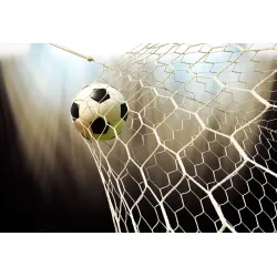 Fototapeta Piłka Nożna – Dynamika Gry na Stadionie