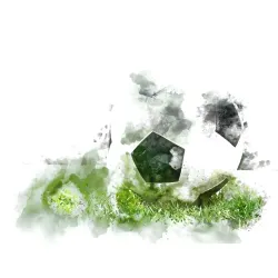 Fototapeta Sportowa – Piłka Nożna na Trawiastym Boisku