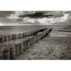 Fototapeta Plaża Morze – Krajobraz Nadmorski i Szum Fal