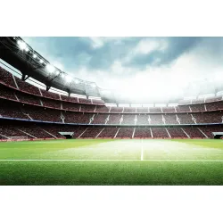 Fototapeta Stadion Piłkarski – Trybuny Pełne Kibiców