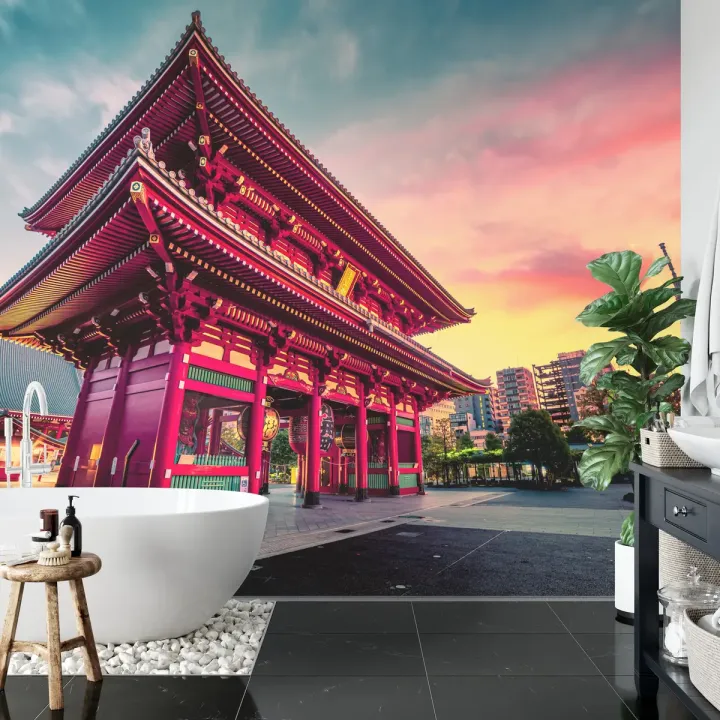 Fototapeta Świątynia Senso-Ji – Architektura Buddyjskiego Tokio