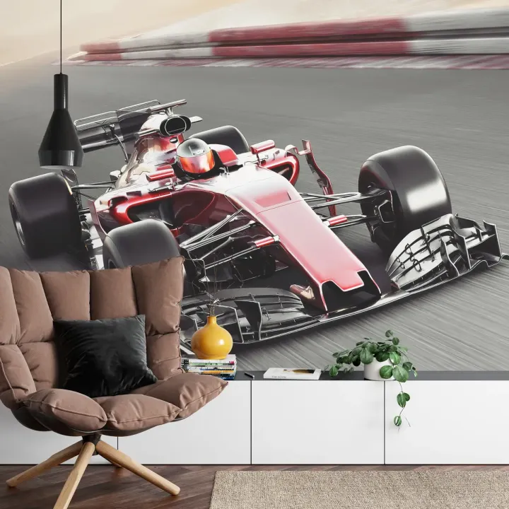 Fototapeta Bolid F1 – Adrenalina Wyścigów na Torze