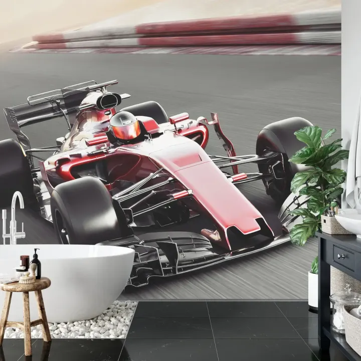 Fototapeta Bolid F1 – Adrenalina Wyścigów na Torze